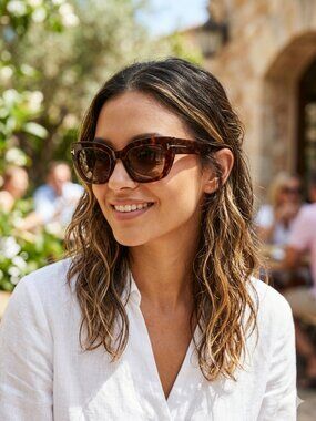 NEW TOM FORD TF1190 52H DARK HAVANA BROWN POLARIZED AUTHENTIC SUNGLASSES